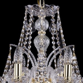 Подвесная люстра Bohemia Ivele Crystal 1411 1411/10/240/G в Чайковском - chaykovskiy.mebel24.online | фото 4
