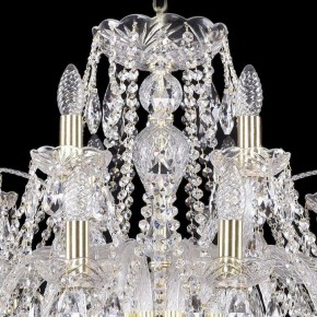 Подвесная люстра Bohemia Ivele Crystal 1411 1411/16+8/360/G в Чайковском - chaykovskiy.mebel24.online | фото 4