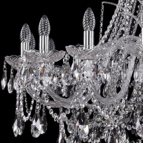 Подвесная люстра Bohemia Ivele Crystal 1411 1411/18/400/h-113/Ni в Чайковском - chaykovskiy.mebel24.online | фото 2