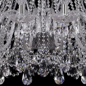 Подвесная люстра Bohemia Ivele Crystal 1411 1411/18/400/h-113/Ni в Чайковском - chaykovskiy.mebel24.online | фото 3