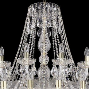 Подвесная люстра Bohemia Ivele Crystal 1411 1411/24+12/460/G в Чайковском - chaykovskiy.mebel24.online | фото 4