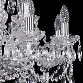 Подвесная люстра Bohemia Ivele Crystal 1411 1411/8+4/195/Ni в Чайковском - chaykovskiy.mebel24.online | фото 2