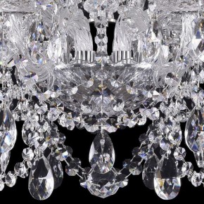 Подвесная люстра Bohemia Ivele Crystal 1411 1411/8+4/195/Ni в Чайковском - chaykovskiy.mebel24.online | фото 3