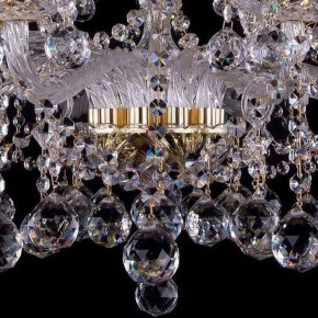 Подвесная люстра Bohemia Ivele Crystal 1413 1413/10+5/300/G/Balls в Чайковском - chaykovskiy.mebel24.online | фото 4