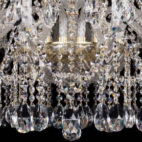 Подвесная люстра Bohemia Ivele Crystal 1413 1413/18/400/G в Чайковском - chaykovskiy.mebel24.online | фото 2