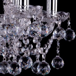 Подвесная люстра Bohemia Ivele Crystal 1413 1413/6/141/Ni/Balls в Чайковском - chaykovskiy.mebel24.online | фото 3