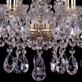 Подвесная люстра Bohemia Ivele Crystal 1413 1413/8/165/G в Чайковском - chaykovskiy.mebel24.online | фото 3