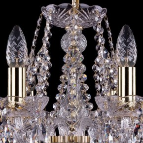 Подвесная люстра Bohemia Ivele Crystal 1413 1413/8/200/G в Чайковском - chaykovskiy.mebel24.online | фото 5