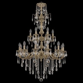 Подвесная люстра Bohemia Ivele Crystal 7201 72101/12+6/250/XL/2d B FP в Чайковском - chaykovskiy.mebel24.online | фото 2