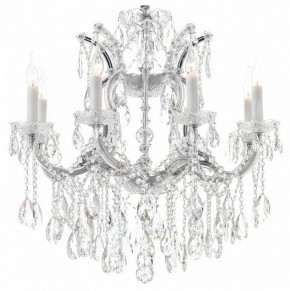 Подвесная люстра iLamp Diamond 6071-8 CR+CL в Чайковском - chaykovskiy.mebel24.online | фото