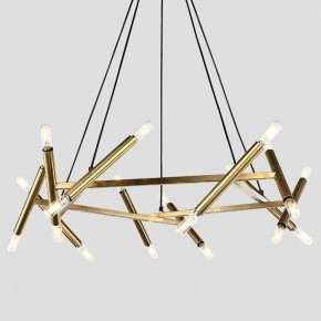 Подвесная люстра Imperiumloft Jonathan Browning Le Pentagone Chandelier 20 Light 40.2364 в Чайковском - chaykovskiy.mebel24.online | фото