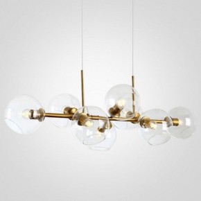 Подвесная люстра Imperiumloft Staggered Glass Chandelier 8 40.2211 в Чайковском - chaykovskiy.mebel24.online | фото