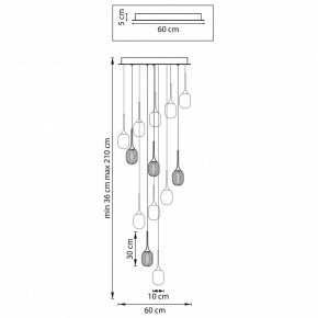 Подвесная люстра Lightstar Acrile 738131 в Чайковском - chaykovskiy.mebel24.online | фото 7