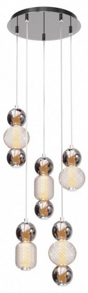 Подвесная люстра Maytoni Drop MOD273PL-L80CH3K в Чайковском - chaykovskiy.mebel24.online | фото