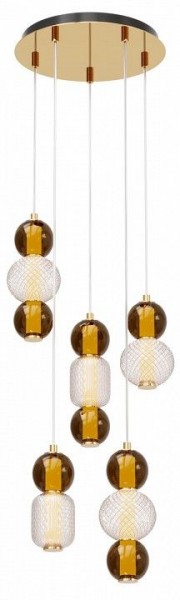 Подвесная люстра Maytoni Drop MOD273PL-L80G3K в Чайковском - chaykovskiy.mebel24.online | фото