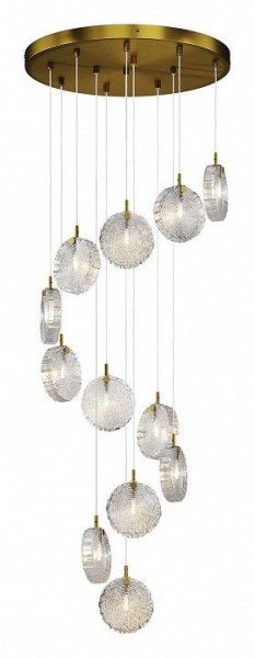 Подвесная люстра Maytoni Frozen MOD254PL-12BS в Чайковском - chaykovskiy.mebel24.online | фото