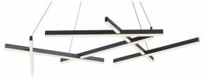 Подвесная люстра Maytoni Line MOD016PL-L80BK в Чайковском - chaykovskiy.mebel24.online | фото