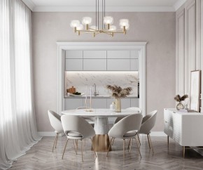 Подвесная люстра Maytoni Vision MOD411PL-08G в Чайковском - chaykovskiy.mebel24.online | фото 5