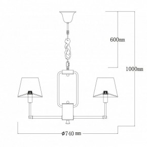 Подвесная люстра MW-Light София 10 355014608 в Чайковском - chaykovskiy.mebel24.online | фото 10