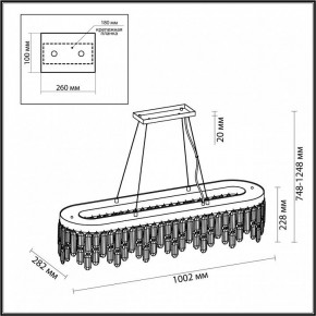 Подвесная люстра Odeon Light Dakisa 4986/12 в Чайковском - chaykovskiy.mebel24.online | фото 6