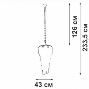 Подвесная люстра Vitaluce V5311 V5311-8/13 в Чайковском - chaykovskiy.mebel24.online | фото 4