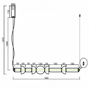 Подвесной светильник Maytoni Cosmo MOD210PL-L39B3K в Чайковском - chaykovskiy.mebel24.online | фото 6