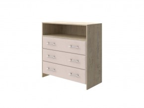 PROxSON Комод Varna (ЛДСП Бунратти+ткань Бунратти/Ultra Суфле) 90x40 в Чайковском - chaykovskiy.mebel24.online | фото