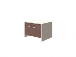 PROxSON Тумба Varna (ЛДСП Дуб Шамони+ткань Дуб Шамони светлый/Tesla Брауни) 51x40 в Чайковском - chaykovskiy.mebel24.online | фото