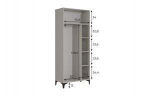 РИЧ Шкаф двухдверный в Чайковском - chaykovskiy.mebel24.online | фото 3