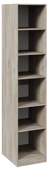 Шкаф для белья Эмбер СМ-348.07.001 в Чайковском - chaykovskiy.mebel24.online | фото 2