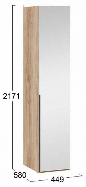 Шкаф для белья Порто СМ-393.07.002 в Чайковском - chaykovskiy.mebel24.online | фото 4