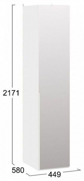 Шкаф для белья Порто СМ-393.07.002 в Чайковском - chaykovskiy.mebel24.online | фото 4