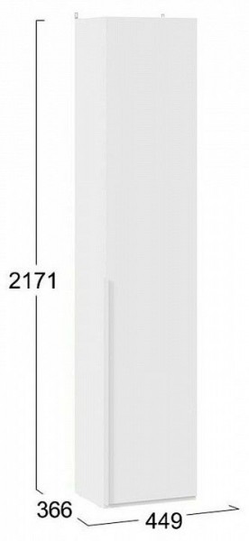 Шкаф для белья Порто СМ-393.07.211 в Чайковском - chaykovskiy.mebel24.online | фото 12