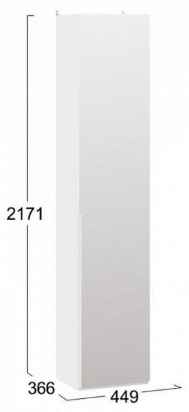 Шкаф для белья Порто СМ-393.07.212 в Чайковском - chaykovskiy.mebel24.online | фото 4
