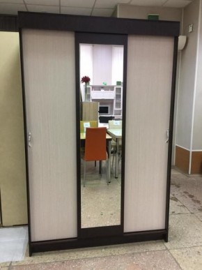 Шкаф-купе Басса ШКК 551 венге-дуб венге/дуб белфорд в Чайковском - chaykovskiy.mebel24.online | фото 4