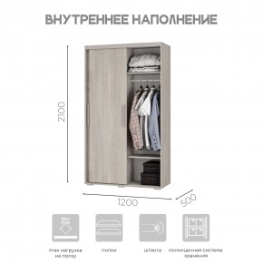 Шкаф-купе ШКК-11 (ясень белый) в Чайковском - chaykovskiy.mebel24.online | фото 6