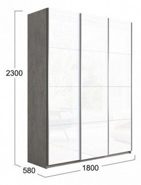 Шкаф-купе Траст СШК 2.180.60-15.15.15 в Чайковском - chaykovskiy.mebel24.online | фото 3
