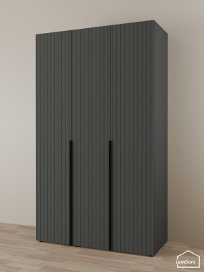 Шкаф Linnea MHR-3-1 2050х1200х510 (Графит-М 11.1.25) в Чайковском - chaykovskiy.mebel24.online | фото