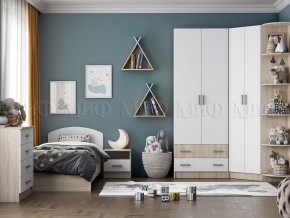 МАРТИНА Шкаф (Белый глянец/дуб сонома) в Чайковском - chaykovskiy.mebel24.online | фото 3