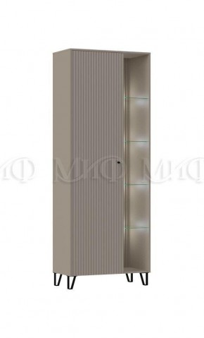 ОЛИВИЯ Шкаф (Глиняный серый/Шарли Мокко) в Чайковском - chaykovskiy.mebel24.online | фото