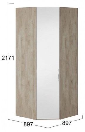 Шкаф платяной Эмбер СМ-348.07.007 L в Чайковском - chaykovskiy.mebel24.online | фото 3