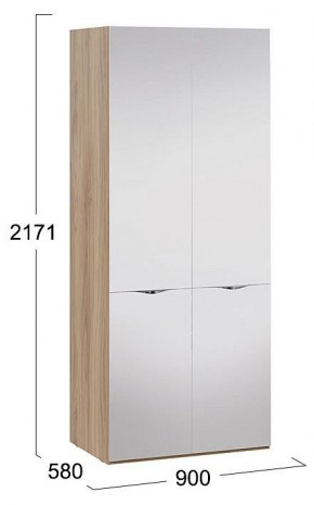 Шкаф платяной Глосс СМ-319.07.212 в Чайковском - chaykovskiy.mebel24.online | фото 3