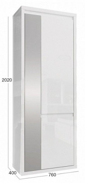 Шкаф платяной Норден СТЛ.413.01 в Чайковском - chaykovskiy.mebel24.online | фото 3
