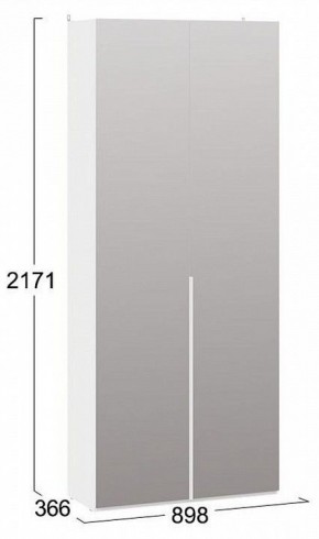 Шкаф платяной Порто СМ-393.07.224 в Чайковском - chaykovskiy.mebel24.online | фото 3