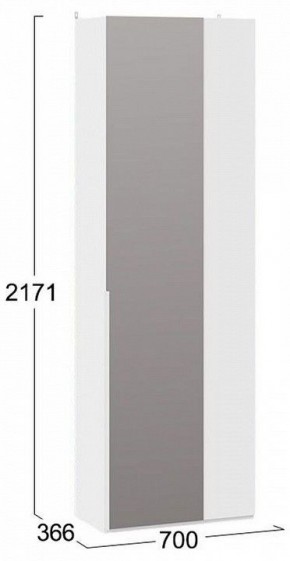 Шкаф платяной Порто СМ-393.07.232 в Чайковском - chaykovskiy.mebel24.online | фото 4