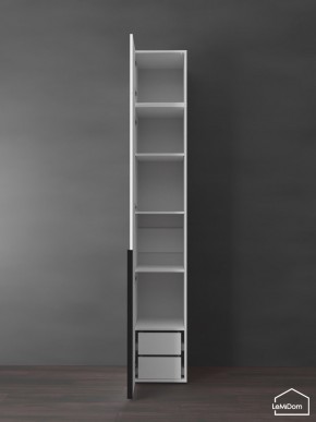 Шкаф с антресолью Linnea MHR-1A-4 2450х400х510 (Белый-М 11.1.1) в Чайковском - chaykovskiy.mebel24.online | фото 6