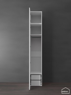 Шкаф с антресолью Linnea MHR-1POA-3 2450х400х510 (Белый-М 11.1.2) в Чайковском - chaykovskiy.mebel24.online | фото 5