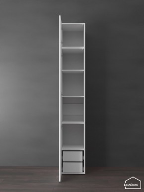 Шкаф с антресолью Linnea MHR-1POA-4 2450х400х510 (Белый-М 11.1.2) в Чайковском - chaykovskiy.mebel24.online | фото 6