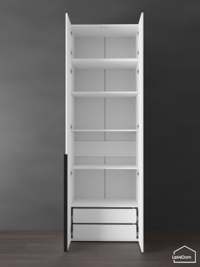 Шкаф с антресолью Linnea MHR-2A-4 2450х800х510 (Белый-М 11.1.1) в Чайковском - chaykovskiy.mebel24.online | фото 6