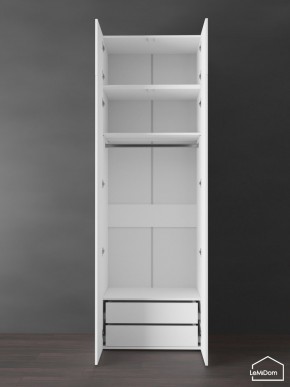 Шкаф с антресолью Linnea MHR-2POA-3 2450х800х510 (Белый-М 11.1.2) в Чайковском - chaykovskiy.mebel24.online | фото 5